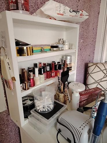 Мебель на заказ: Прямой стол, С выдвижными ящиками, С полками — 2