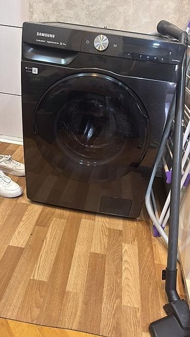 Texnikanın təmiri: Samsung paltaryuyan maşın – ön yükləməli, qara (graphite) rəng. - — 3