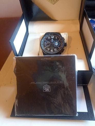 dini saat: TAG Heuer saat qutusu - Brend: TAG Heuer (loqolu) - Material: sərt — 6