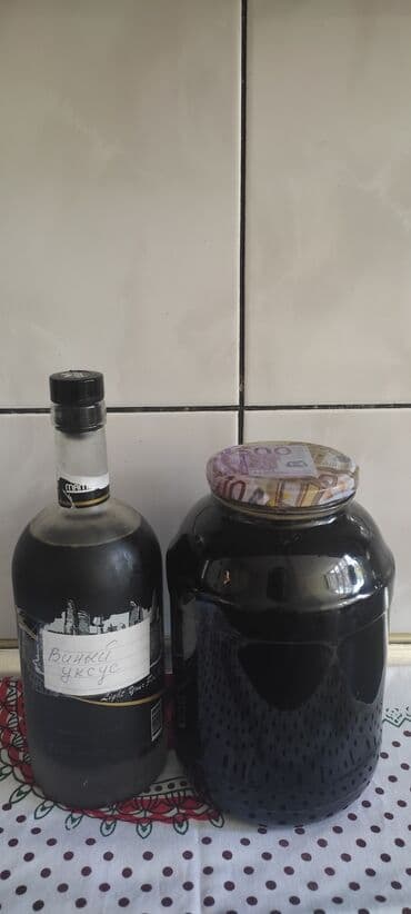 Домашний виногралный уксус