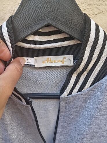 nazik jaketlər: Türkiyənin Aheng brendi unisex bomber stili yüngül məktəb jaketi. 2 — 2