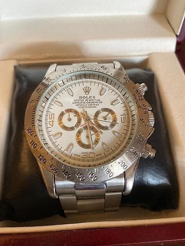 Аксессуары: Новый, Наручные часы, Rolex, цвет - Серебристый — 1