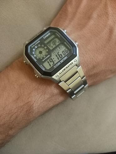 https smart ady az: Casio World Time digital qol saatı Xüsusiyyətlər: - Korpus — 4