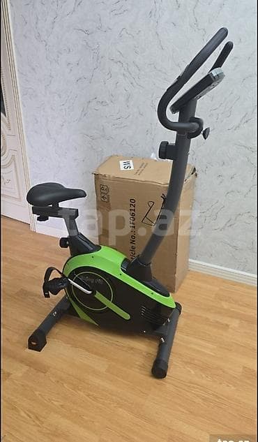 İdman çantaları: Stasionar velosiped – Energy Fit - Rəng: yaşıl/qara - Kompakt, ev — 1