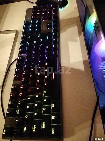 ssd har disk: JEDEL RGB işıqlanmaya malik tam ölçülü klaviatura + delikli yüngül — 3