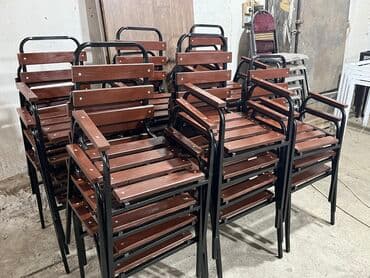 stol stul işlenmiş: Yeni, Kvadrat masa, 4 stul, Açılmayan, Stullar ilə, Taxta, Azərbaycan — 6