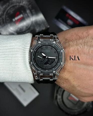 casio gshock: Casio G-SHOCK qol saatı – orijinal set Model: G‑SHOCK (GA-2100 — 5