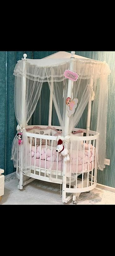 Oğlan və qız üçün, İşlənmiş, Yumru, Beşik, Dəst ilə, Matras ilə, Yellənmə mexanizm ilə