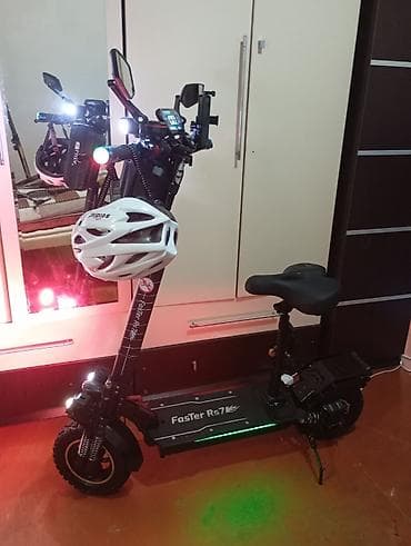 İdman və hobbi: FaSTer RS7 elektrik skuter - Güclü ikili ön proyektor faralar və — 8