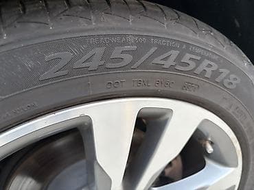 Mercedes-Benz orijinal yüngül lehimli disk və təkər dəsti önlər — 2