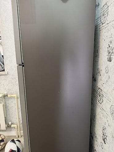 tikinti ustası: İşlənmiş 2 qapılı Samsung Soyuducu Satılır, rəng - Gümüşü, Təkərli — 1