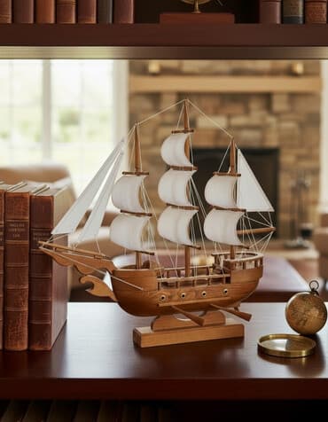 qaraqan art ve xaos pdf: Əl işi olan bu taxta gəmi modeli, dəniz mövzularını sevənlər üçün — 6