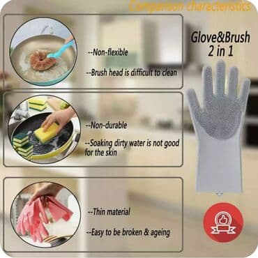 əlçək: Mətbəxdə, bağçada, vanna otağında, maşında, hər yerdə əlavə süngərə — 4