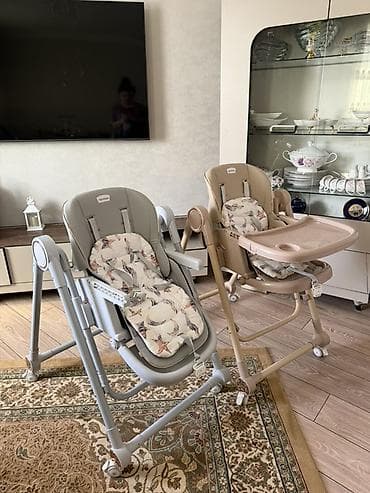 стулья тонет: Uşaq üçün çoxfunksiyalı yemək və yelləncək kreslosu - 2-si 1-də: həm — 6