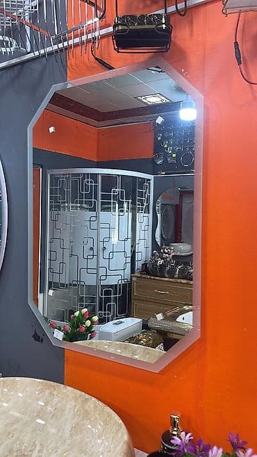 Güzgü Divar üçün, Hamam üçün, Naxışlı