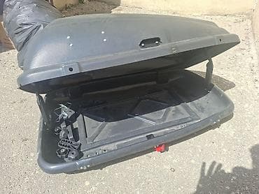 Aksesuarlar və tüninq: Avtomobil baqaj üstü yük qutusu (roof box) - Material: möhkəm plastik — 3