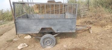 запчасти на прицепы: Tək oxlu qoşqu araba - Metal karkas və polad yan divarlar, üst — 4