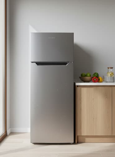 Mətbəx kombaynları və doğrayıcıları: İşlənmiş 2 qapılı Hoffman Soyuducu Satılır, rəng - Gümüşü — 1