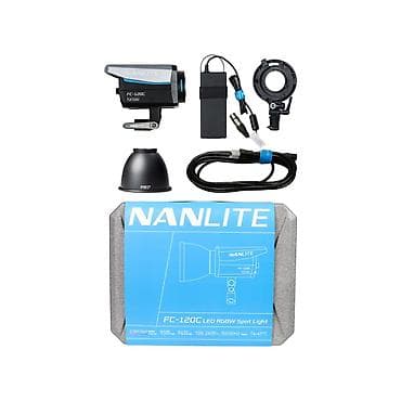 video light: Nanlite FC-120C LED RGBW Spot Light – peşəkar video və foto — 1