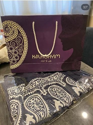 Məhsul: Kəlağayı – 100% ipək baha alinb - Material: Təmiz ipək — 3