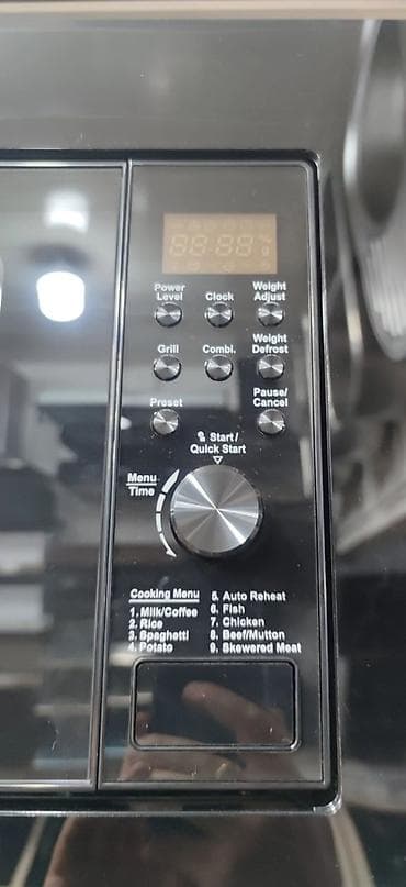 Mikrodalğalı soba Quraşdırılan, Mikrodalğalar ilə, rəng - Boz, Yeni — 3