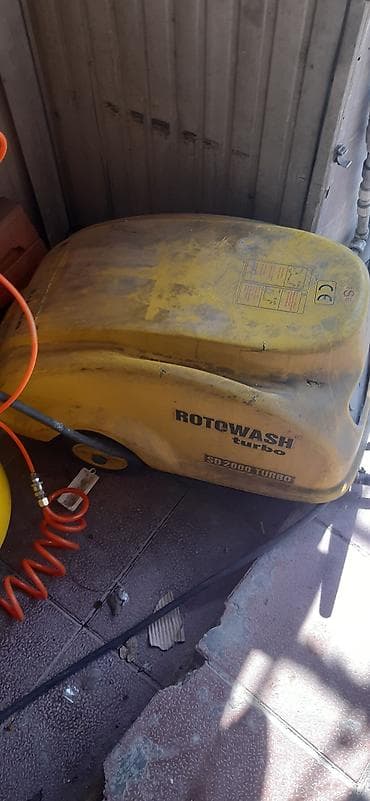 çen: Rotowash Turbo SD2000 Turbo – peşəkar təmizləmə avadanlığı komplekti — 1