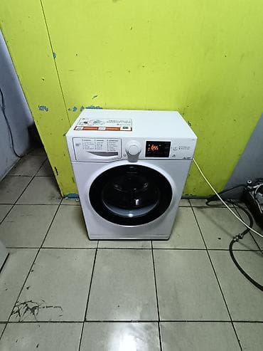 islenmis cin nomreler: Paltaryuyan maşın Hotpoint Ariston, 6 kq, İşlənmiş, Avtomat, Qurutma var, Kredit yoxdur, Ödənişli çatdırılma — 1