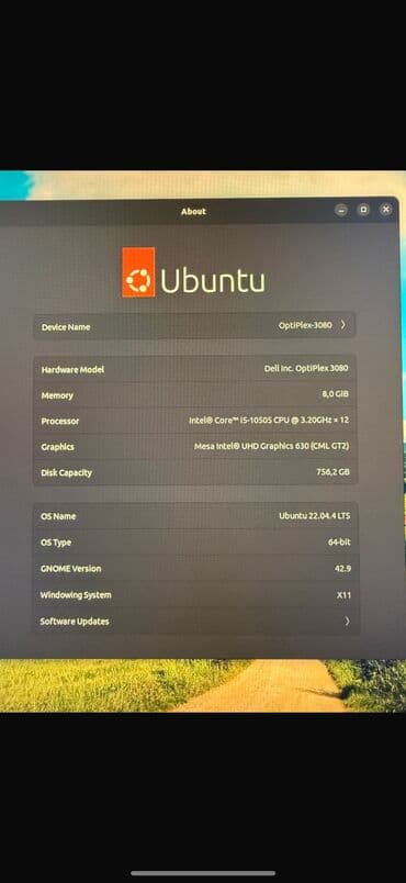 kampyuter: Masaüstü kompüter seti – Dell Inc. OptiPlex 3080 + İntel Core i5-10505 — 4