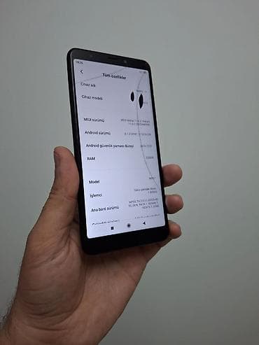 internet mini modem: Redmi 5, 32 GB, rəng - Qara, Barmaq izi — 2