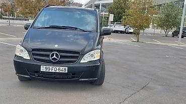 07 tekerleri: Mercedes-Benz Vito: 3 l | 2010 il Mikroavtobus — 7