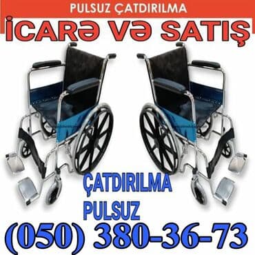 əlillər üçün araba: Əlil arabasi icaresi ve satisi Muxtelif cekiye gore her nov arabalar — 1