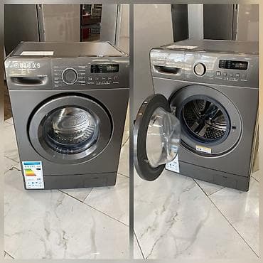 Soyuducu Paltaryuyan televizor vitrinlerin satış mərkəzi: QWICKS önyükləməli paltaryuyan maşın - Tutum: 6.5 kq - Rəng: tünd