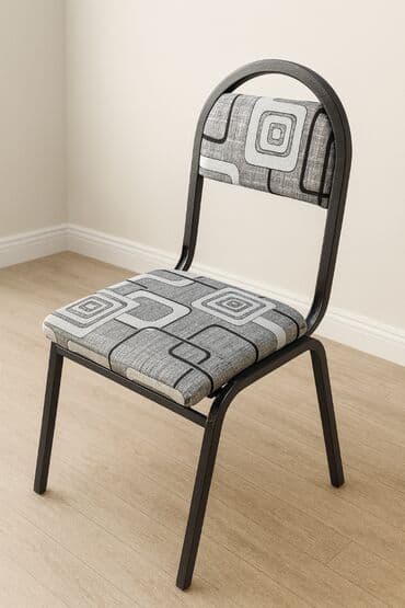 metbex ucun krantlar: Mətbəx üçün, Yeni, Qatlanmayan, rəng - Boz Stul — 1