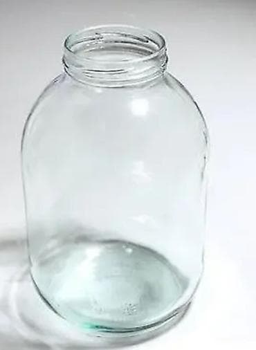 şuşə balon: Şüşə banka 0,50 qəpik– geniş boğazlı, şəffaf, sıx şüşədən. - Həcm — 1