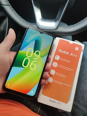 Redmi A1+, 32 GB, rəng - Qara, Barmaq izi