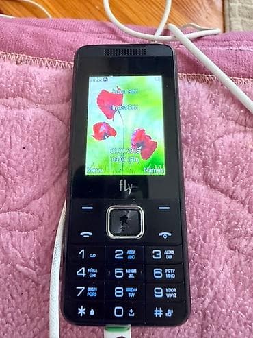 fly телефоны 2000: Fly DS156, цвет - Черный, Кнопочный — 2