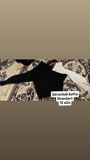 qadın saroçkaları: Sarockalı kofta — standart ölçü. - Model: bir çiyindən açıq — 1