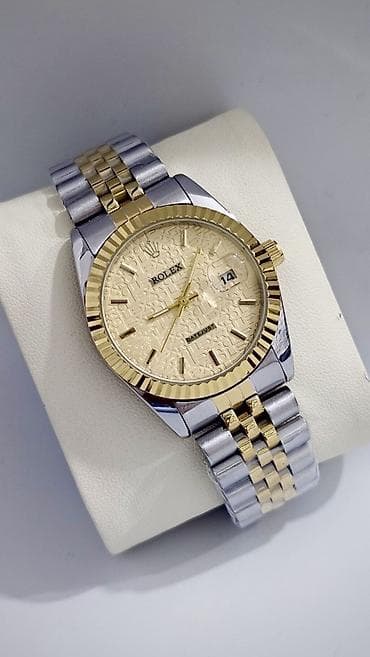 saat alisi: Yeni, Qol saatı, Rolex, rəng - Qızılı — 1