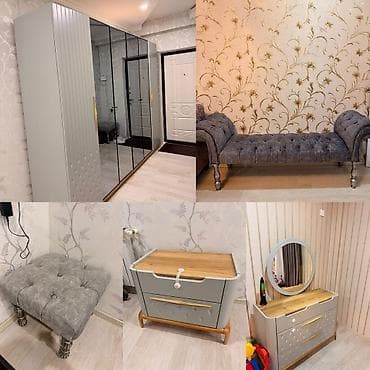 spalniy mebel: Yataq dəsti satılır 1500₼. Tam ideal vəziyyətdə. Matrası var. Taxtı — 1