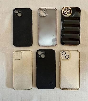 telefon tank 2: Müxtəlif model iPhone üçün telefon qabları dəsti. Xüsusiyyətlər: - — 1