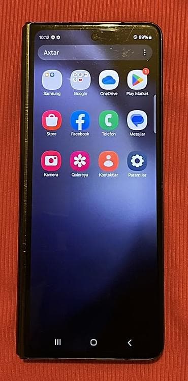 z fold 5: Samsung Galaxy Z Fold 5, 256 GB, rəng - Qara, Sensor, Barmaq izi, Simsiz şarj — 1
