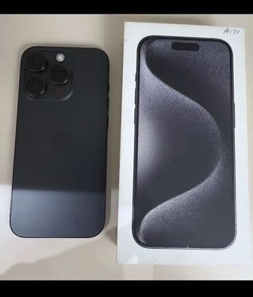 Nokia: IPhone 15 Pro, 256 GB, Qara, Face ID — 2