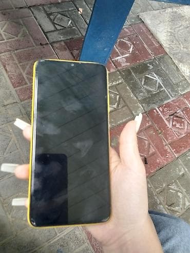 Poco M3, rəng - Sarı, Barmaq izi