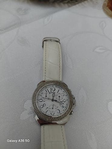 gümüş bilərzik: Lüks saat dəsti – 2 ədəd orijinal İsveçrə saatı 1) Chopard qadın — 7
