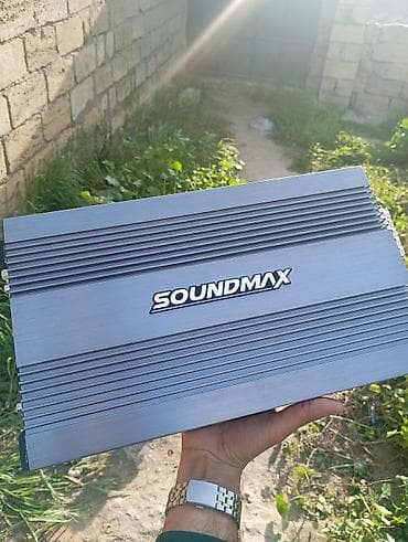 səs guclendirici: SOUNDMAX avtomobil gücləndiricisi - Brend: Soundmax - Korpus — 1