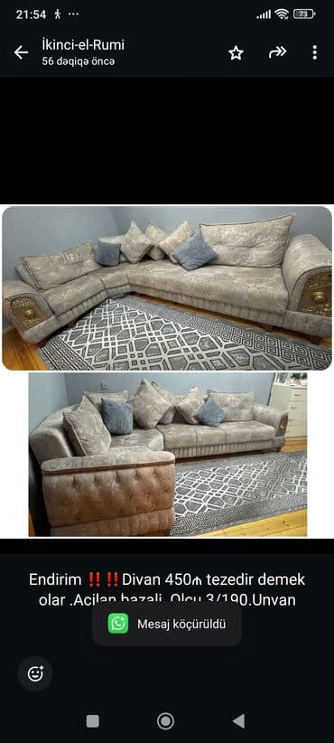 Divanlar: Künc divan, Bazalı — 1