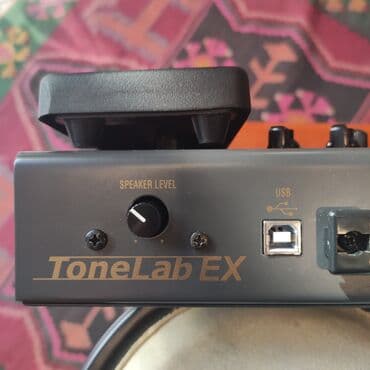 sintezator almaq: Gitara üçün prosessor Tonelab EX Effektlər: 44 Səs kəsici:1 — 3