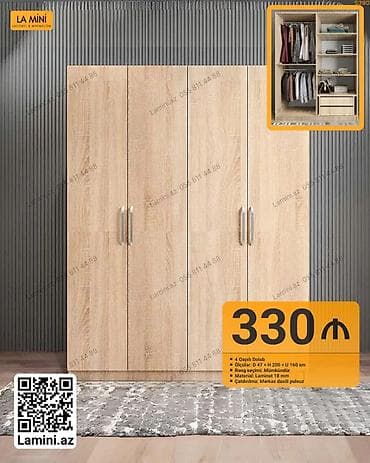 4 qapılı, Siyirməli, Digər rəng, Digər material, Açılan, Düz dolab lalafo.az -da 4 qapılı, Siyirməli, Digər rəng, Digər material, Açılan, Düz dolab
