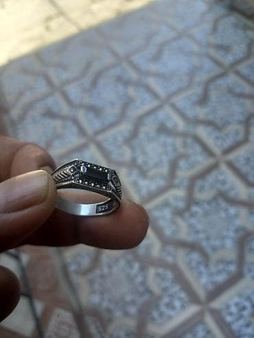 Dəstə daxildir: Üzük, Gümüş, 925 Əyar, 13 g