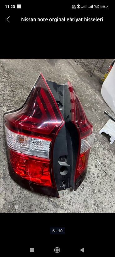 задняя фара на ниссан примера р12: Комплект, Ближний, дальний свет, Nissan, 2017 г., Оригинал, Япония, Б/у — 5